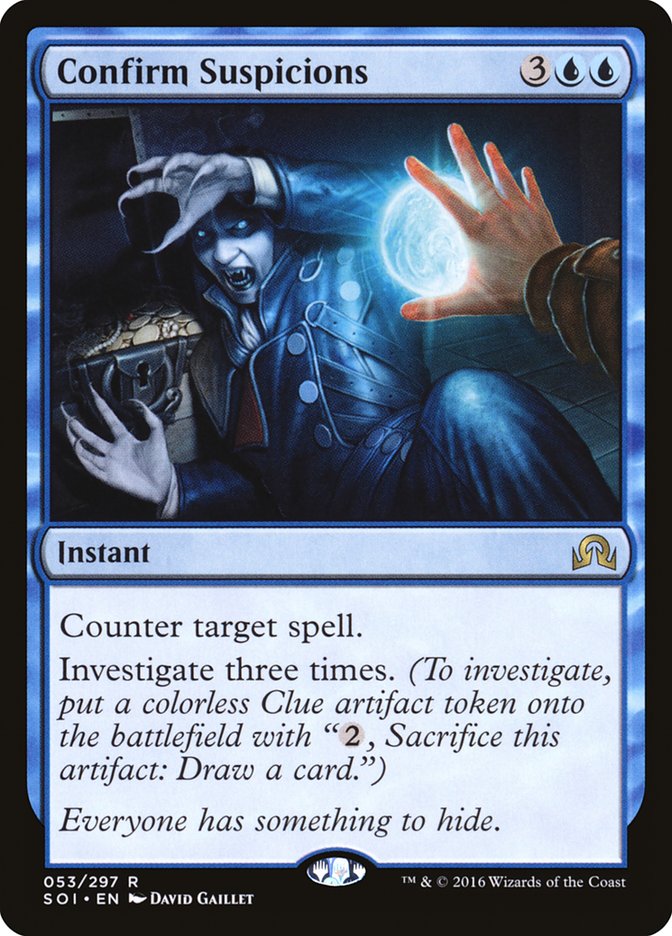 Confirm Suspicions [Shadows over Innistrad] | Card Merchant Takapuna