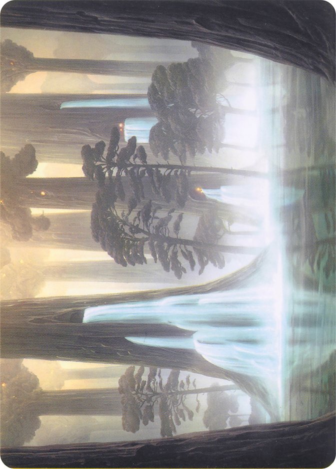 Waterlogged Grove // Waterlogged Grove [Modern Horizons Art Series] | Card Merchant Takapuna