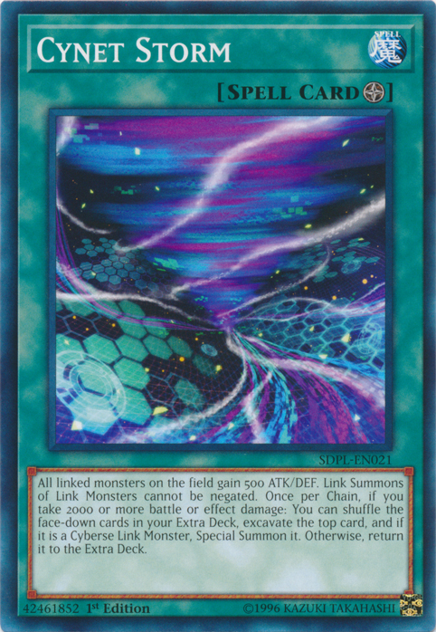 Cynet Storm [SDPL-EN021] Common | Card Merchant Takapuna