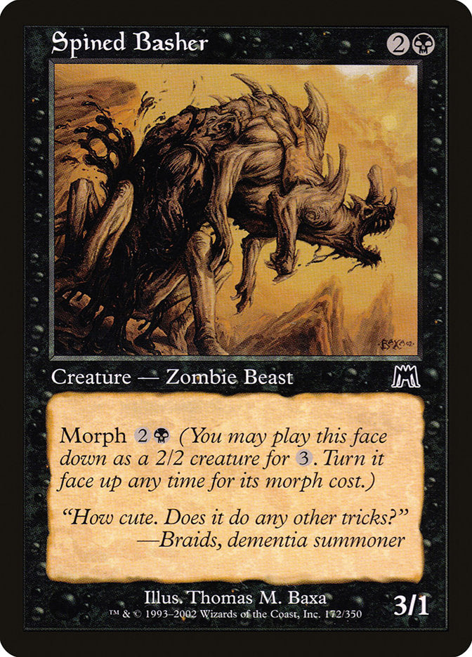 Spined Basher [Onslaught] | Card Merchant Takapuna