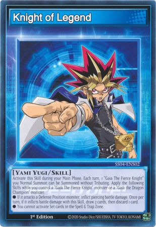 Knight of Legend [SS04-ENS02] Common | Card Merchant Takapuna