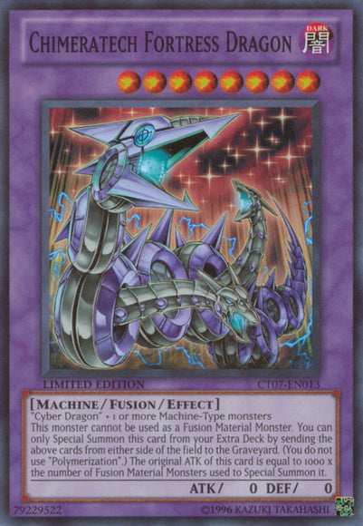 Chimeratech Fortress Dragon [CT07-EN013] Super Rare | Card Merchant Takapuna