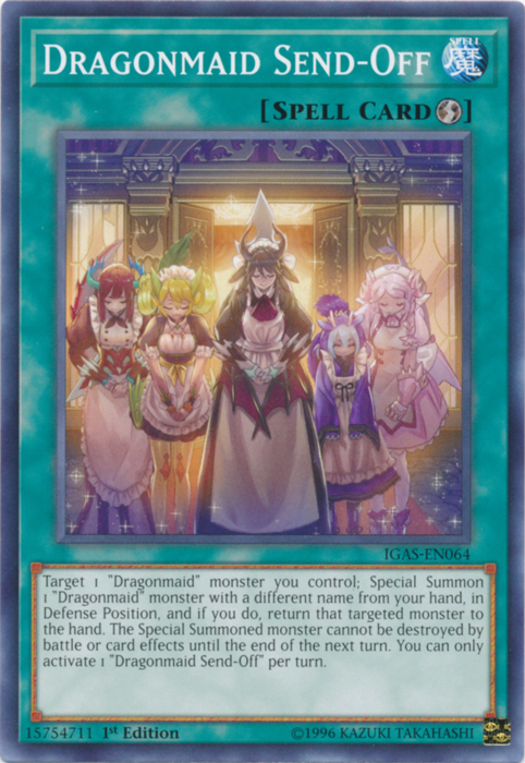 Dragonmaid Send-Off [IGAS-EN064] Common | Card Merchant Takapuna