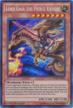 Lord Gaia the Fierce Knight [MVP1-ENS50] Secret Rare | Card Merchant Takapuna