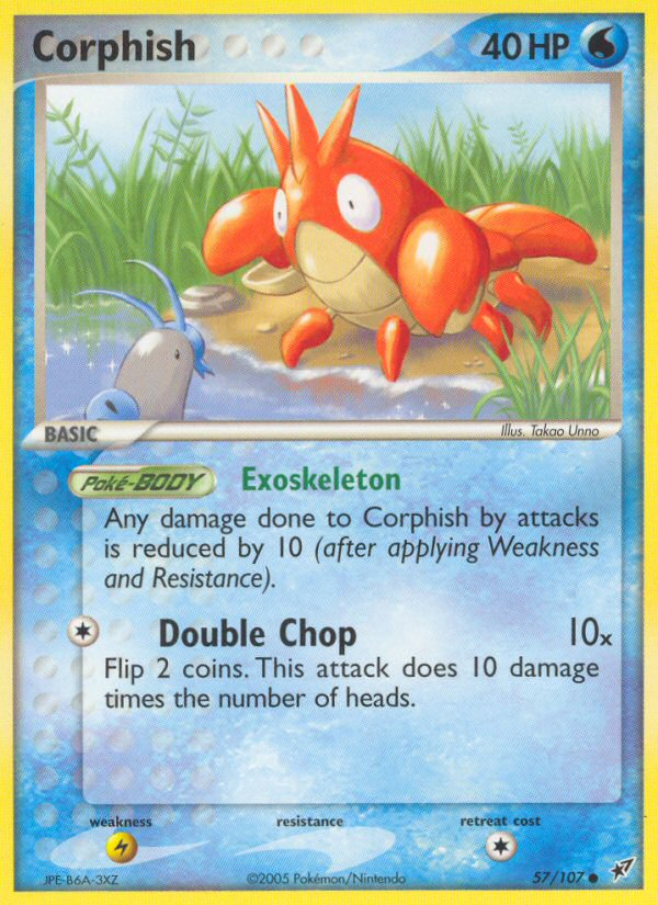 Corphish (57/107) [EX: Deoxys] | Card Merchant Takapuna