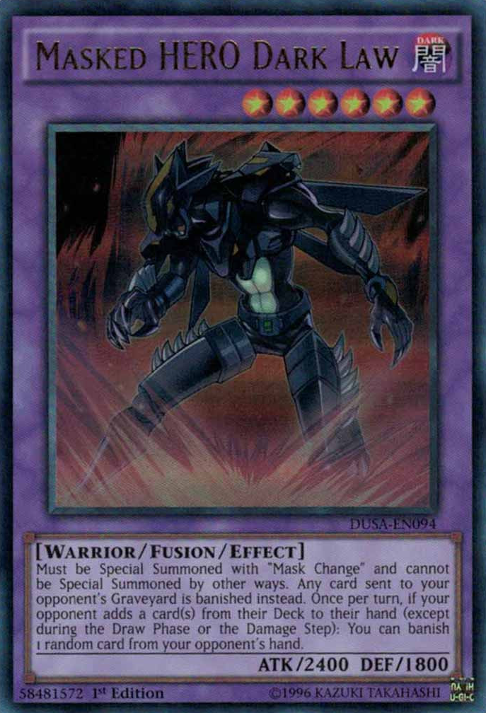 Masked Hero Dark Law [DUSA-EN094] Ultra Rare | Card Merchant Takapuna