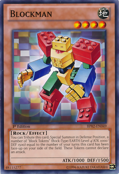 Blockman [BP02-EN049] Mosaic Rare | Card Merchant Takapuna