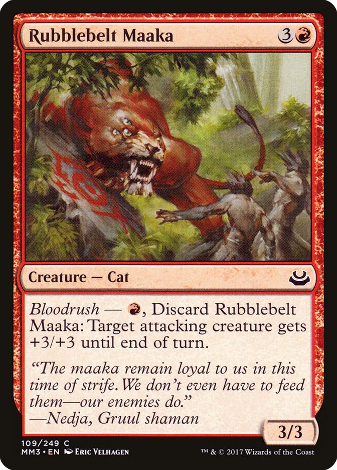 Rubblebelt Maaka [Modern Masters 2017] | Card Merchant Takapuna