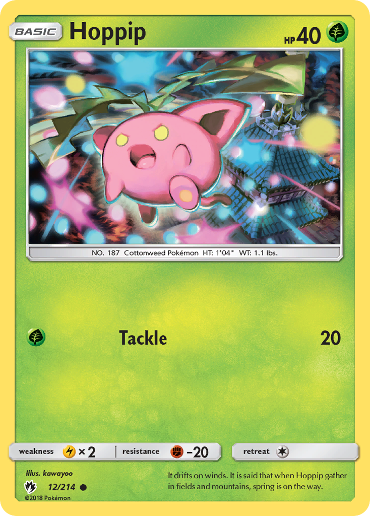 Hoppip (12/214) [Sun & Moon: Lost Thunder] | Card Merchant Takapuna