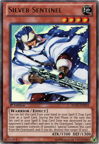 Silver Sentinel [REDU-EN033] Ultra Rare | Card Merchant Takapuna