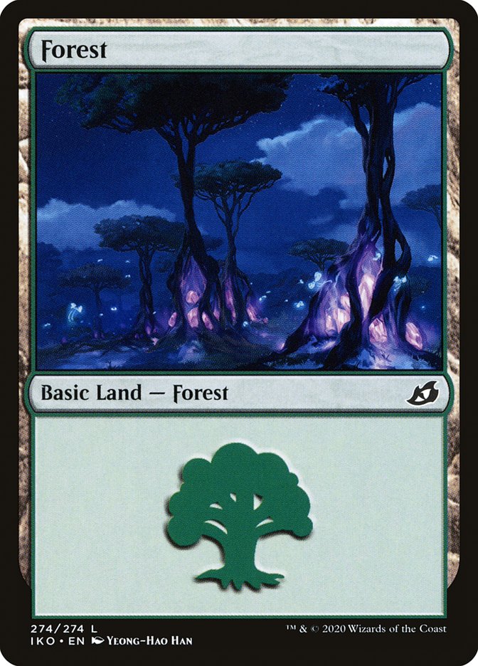 Forest (274) [Ikoria: Lair of Behemoths] | Card Merchant Takapuna