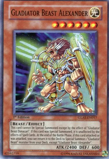 Gladiator Beast Alexander [GLAS-EN017] Super Rare | Card Merchant Takapuna