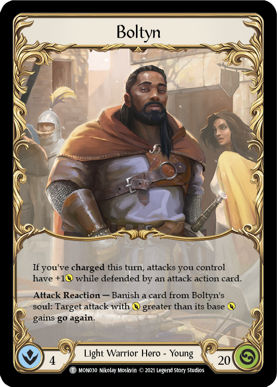 Ser Boltyn, Breaker of Dawn // Boltyn [MON029 // MON030] (Monarch)  1st Edition Normal | Card Merchant Takapuna