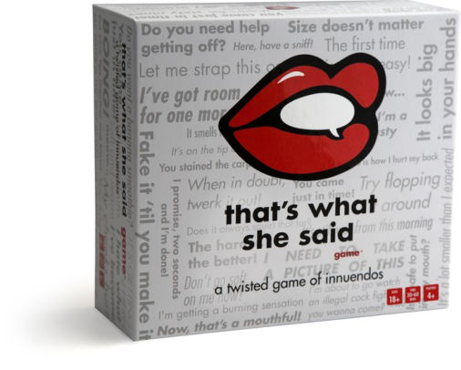 That's What She Said | Card Merchant Takapuna