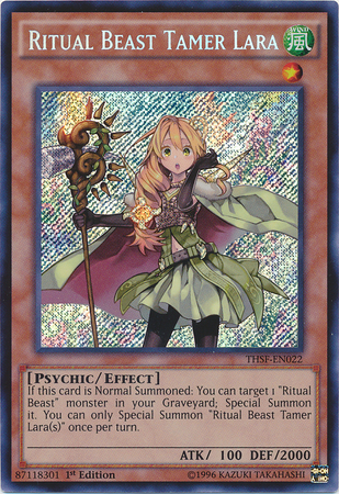 Ritual Beast Tamer Lara [THSF-EN022] Secret Rare | Card Merchant Takapuna