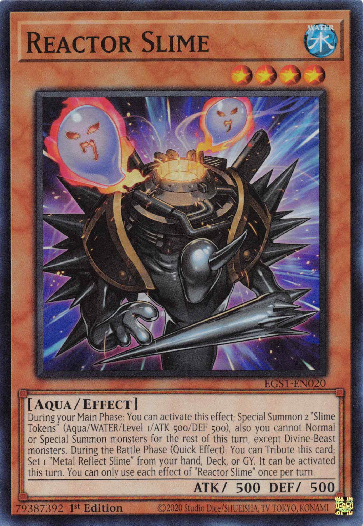 Reactor Slime [EGS1-EN020] Super Rare | Card Merchant Takapuna