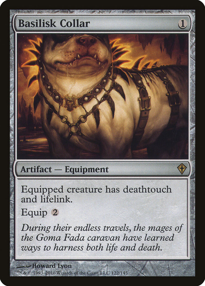 Basilisk Collar [Worldwake] | Card Merchant Takapuna