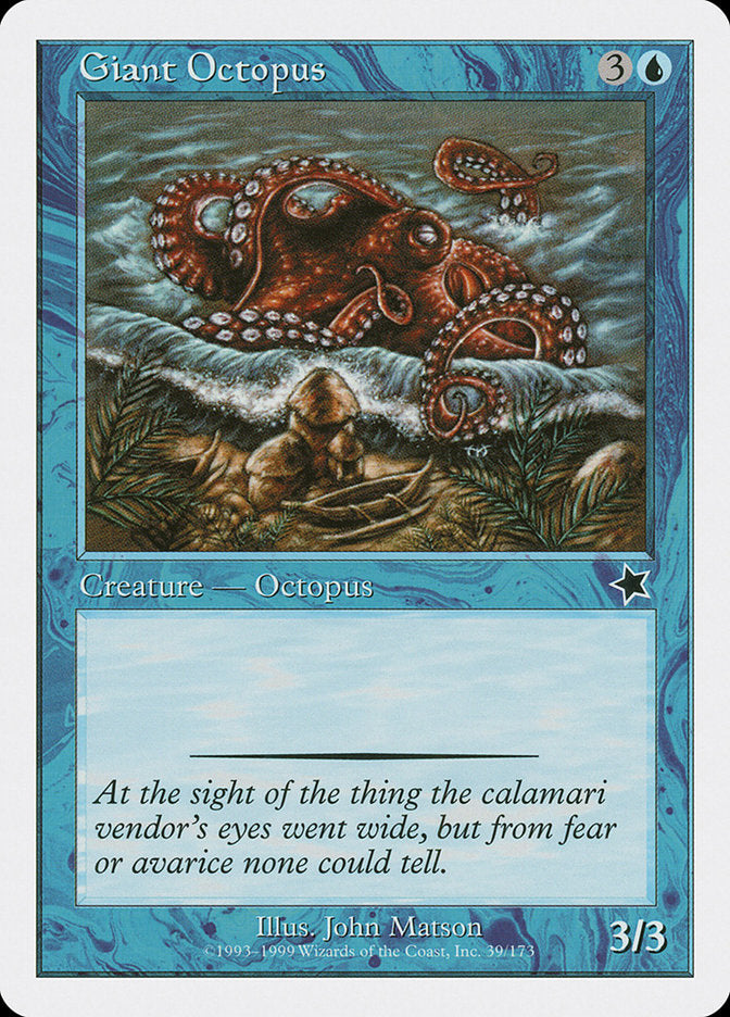 Giant Octopus [Starter 1999] | Card Merchant Takapuna