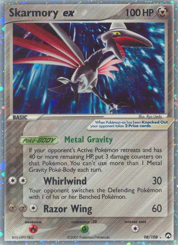 Skarmory ex (98/108) [EX: Power Keepers] | Card Merchant Takapuna