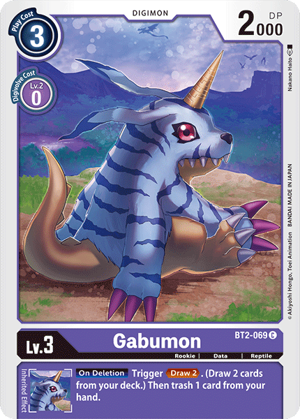 Gabumon [BT2-069] [Release Special Booster Ver.1.0] | Card Merchant Takapuna