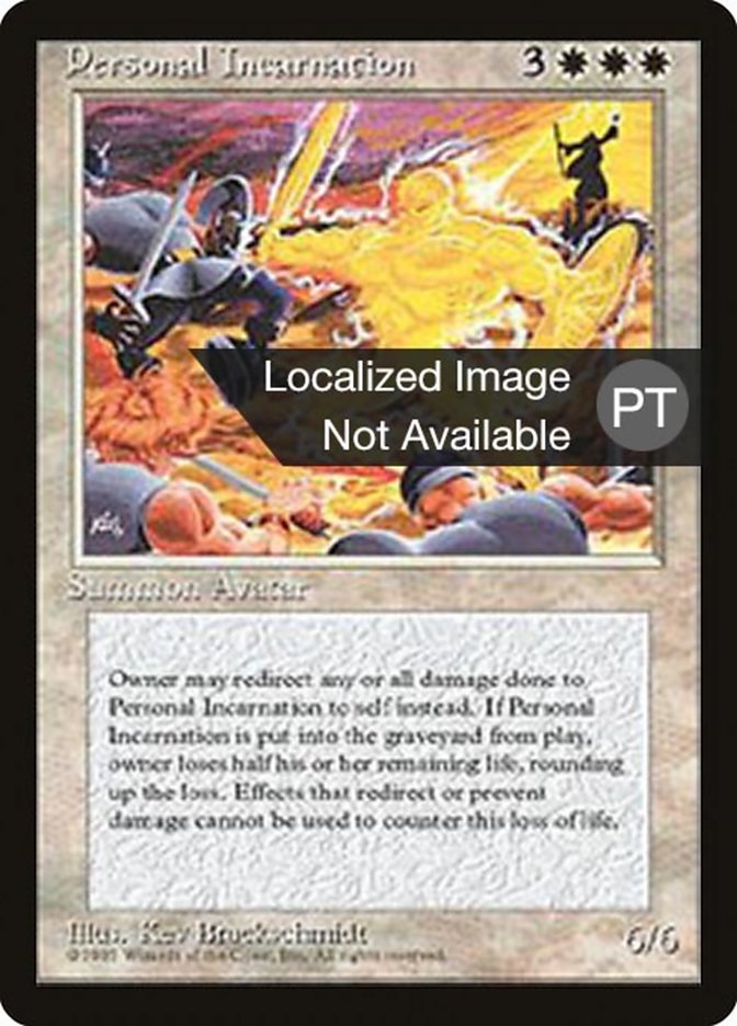 Personal Incarnation [Fourth Edition (Foreign Black Border)] | Card Merchant Takapuna