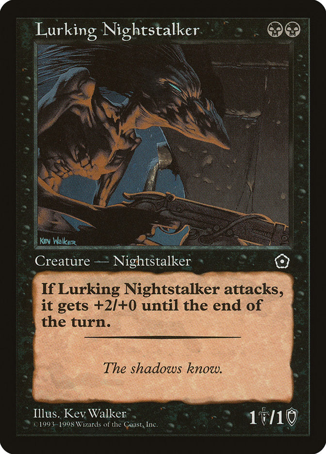 Lurking Nightstalker [Portal Second Age] | Card Merchant Takapuna