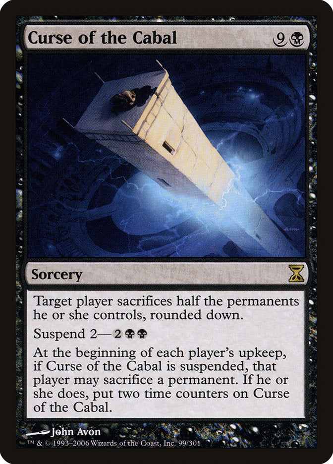 Curse of the Cabal [Time Spiral] | Card Merchant Takapuna