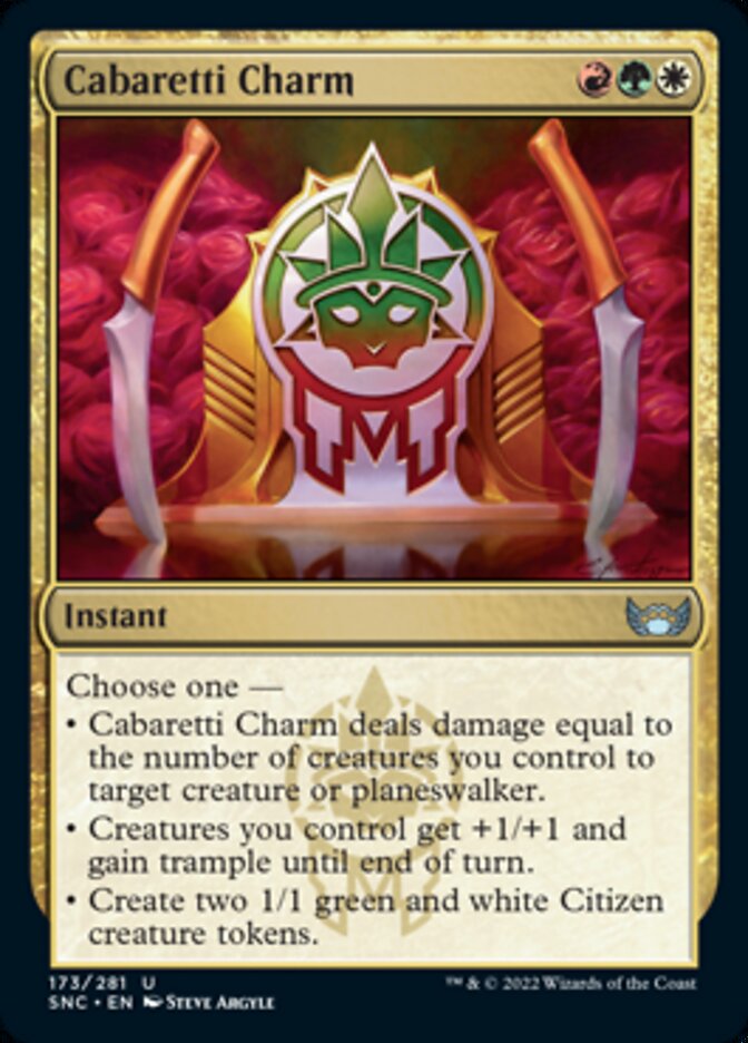 Cabaretti Charm [Streets of New Capenna] | Card Merchant Takapuna