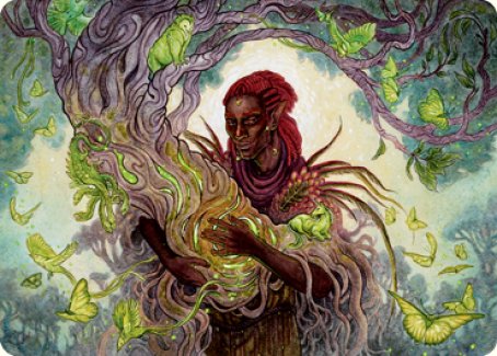 Circle of Dreams Druid Art Card [Dungeons & Dragons: Adventures in the Forgotten Realms Art Series] | Card Merchant Takapuna