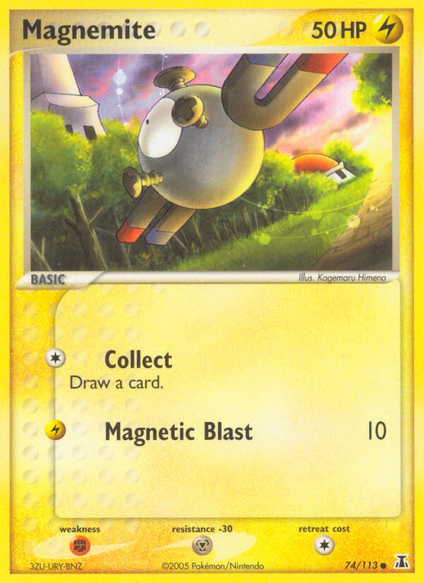 Magnemite (74/113) [EX: Delta Species] | Card Merchant Takapuna