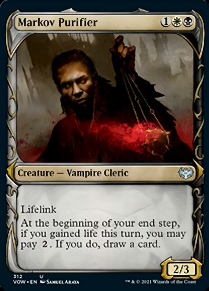 Markov Purifier (Showcase Fang Frame) [Innistrad: Crimson Vow] | Card Merchant Takapuna