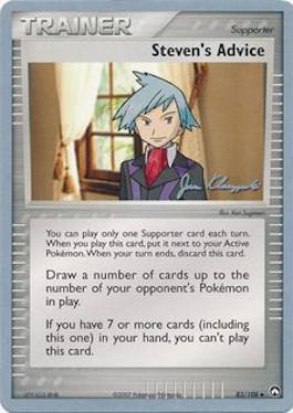 Steven's Advice (83/108) (Psychic Lock - Jason Klaczynski) [World Championships 2008] | Card Merchant Takapuna