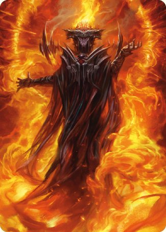 Sauron, the Dark Lord Art Card [The Lord of the Rings: Tales of Middle-earth Art Series] | Card Merchant Takapuna