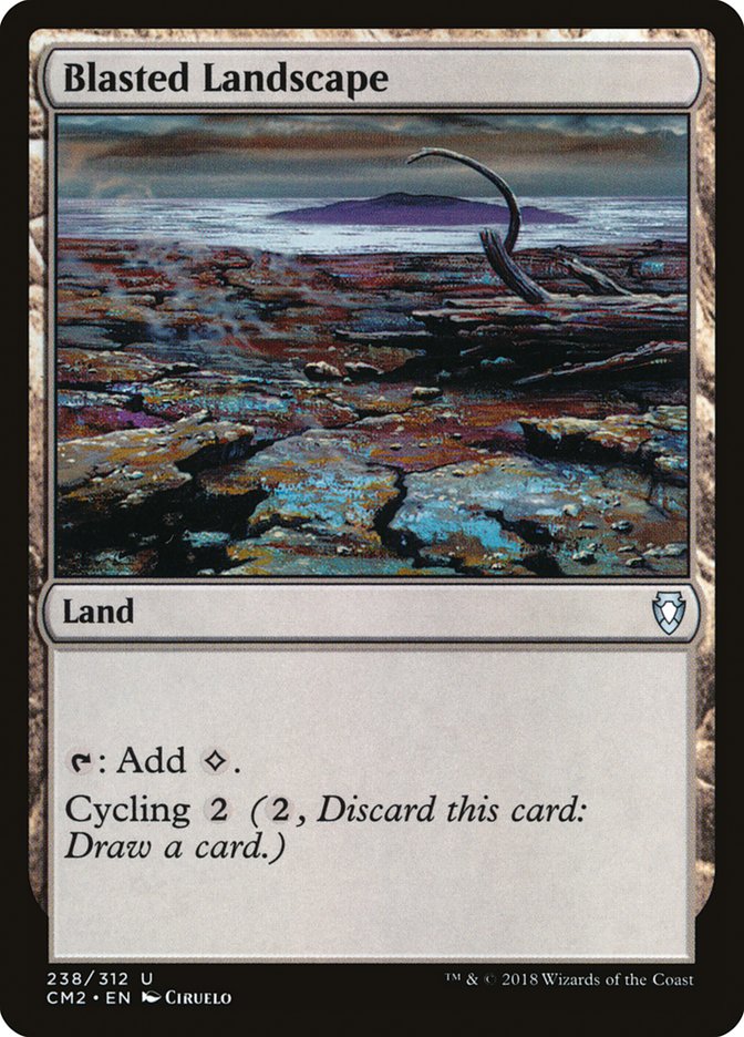 Blasted Landscape [Commander Anthology Volume II] | Card Merchant Takapuna