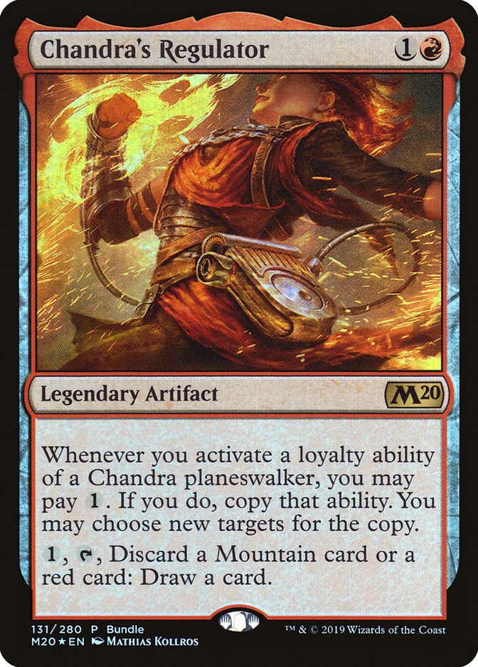 Chandra's Regulator (Bundle) [Core Set 2020 Promos] | Card Merchant Takapuna