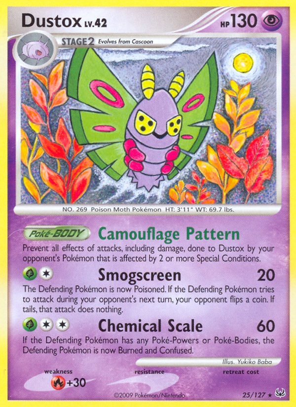 Dustox (25/127) [Platinum: Base Set] | Card Merchant Takapuna