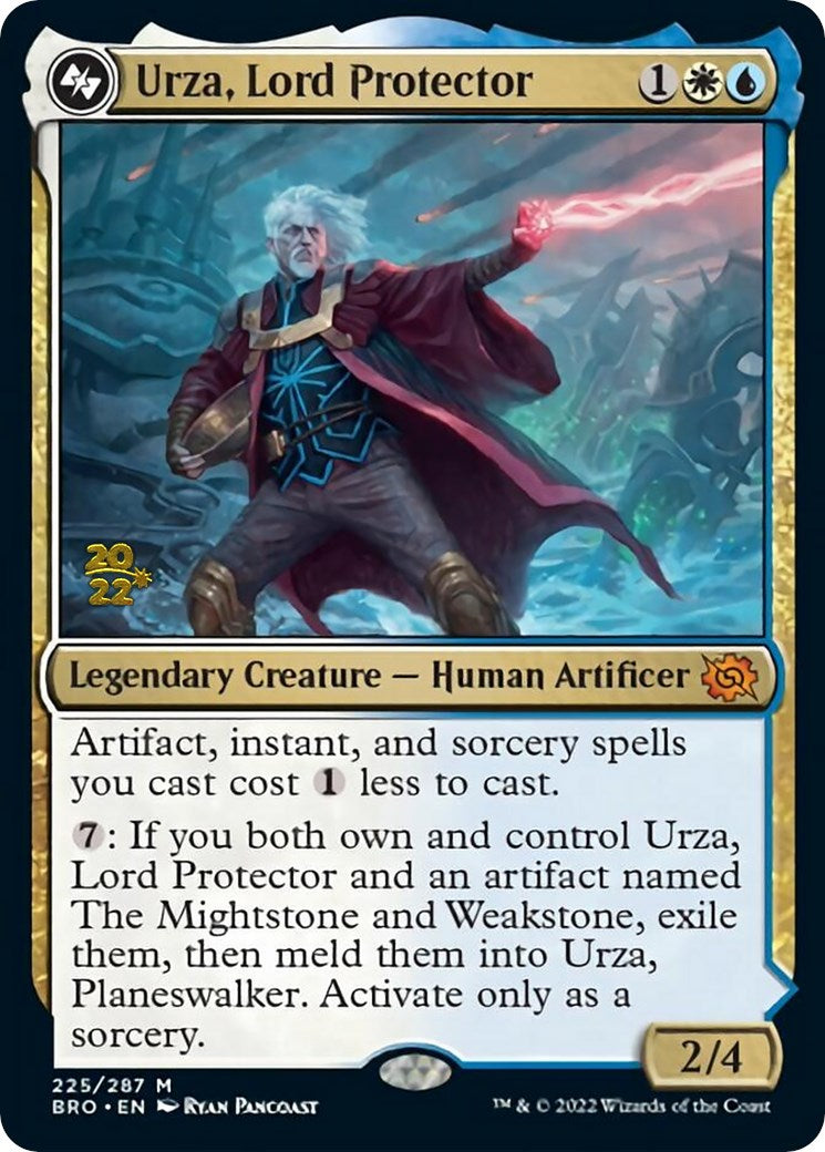 Urza, Lord Protector [The Brothers' War Prerelease Promos] | Card Merchant Takapuna