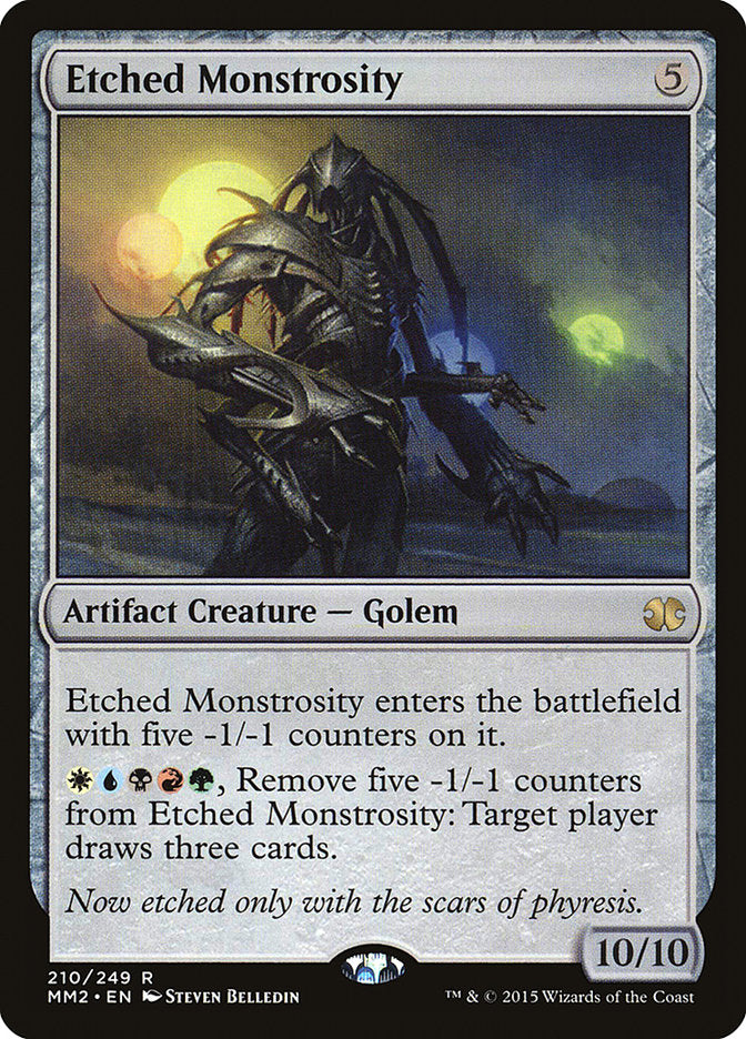 Etched Monstrosity [Modern Masters 2015] | Card Merchant Takapuna