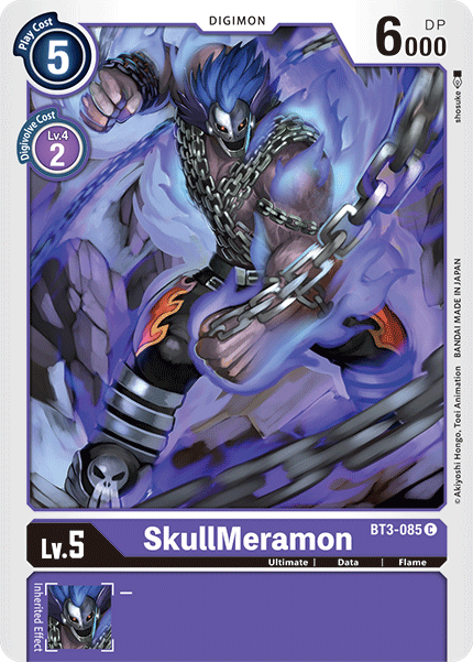 SkullMeramon [BT3-085] [Release Special Booster Ver.1.5] | Card Merchant Takapuna