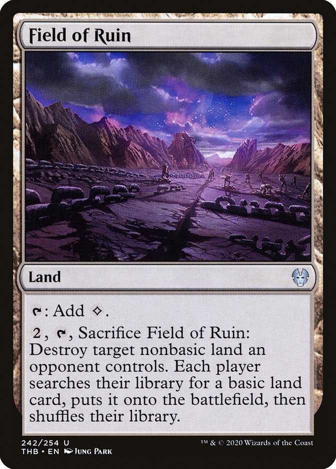 Field of Ruin [Theros Beyond Death] | Card Merchant Takapuna