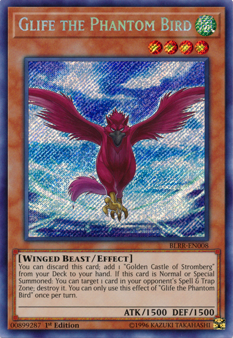 Glife the Phantom Bird [BLRR-EN008] Secret Rare | Card Merchant Takapuna