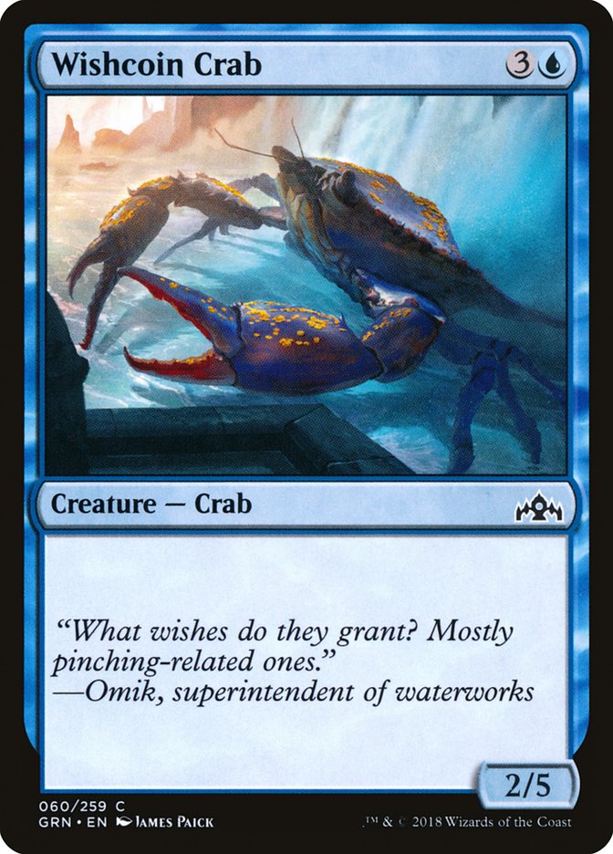 Wishcoin Crab [Guilds of Ravnica] | Card Merchant Takapuna