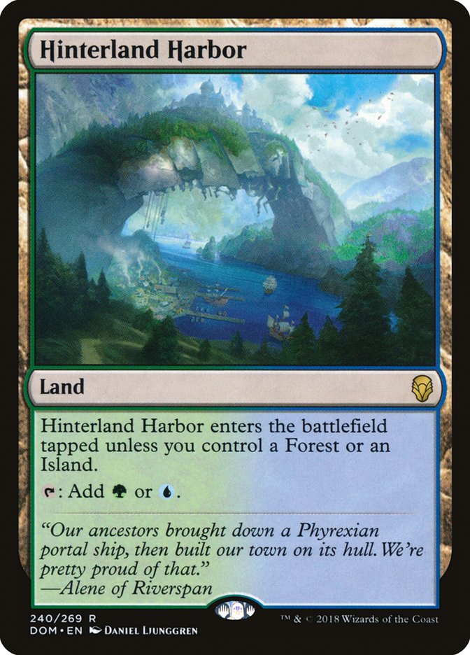 Hinterland Harbor [Dominaria] | Card Merchant Takapuna