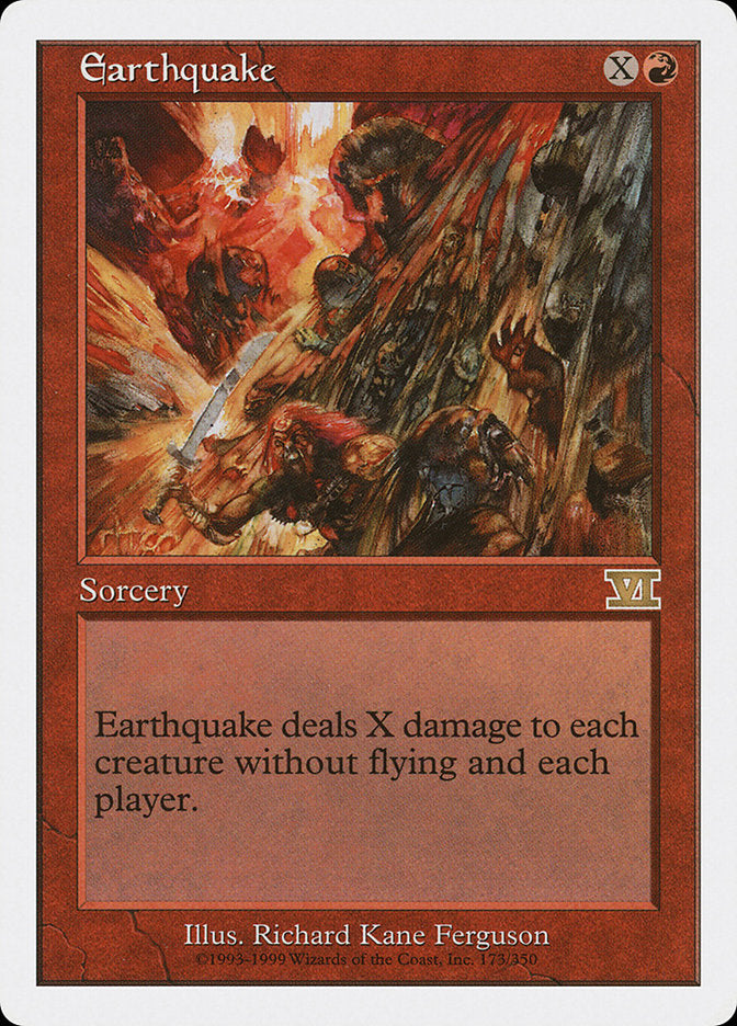 Earthquake [Classic Sixth Edition] | Card Merchant Takapuna