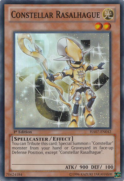 Constellar Rasalhague [HA07-EN042] Super Rare | Card Merchant Takapuna