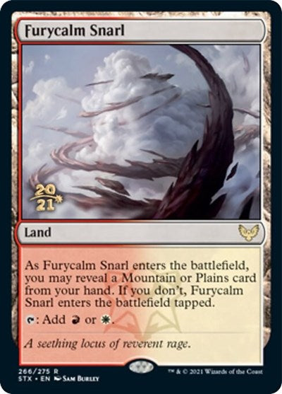 Furycalm Snarl [Strixhaven: School of Mages Prerelease Promos] | Card Merchant Takapuna