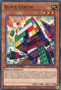 Block Golem [SBCB-EN032] Common | Card Merchant Takapuna