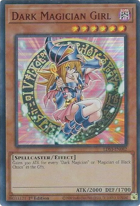 Dark Magician Girl (Red) [LDS3-EN082] Ultra Rare | Card Merchant Takapuna