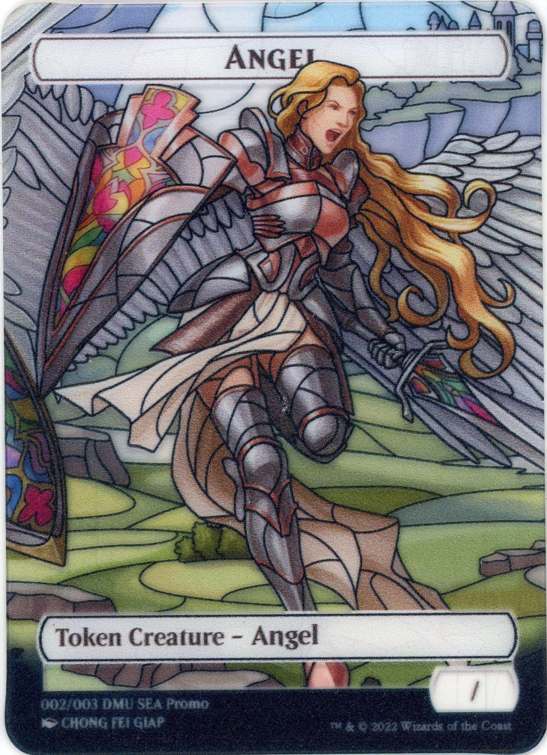 Angel Token (SEA Exclusive) [Dominaria United Tokens] | Card Merchant Takapuna