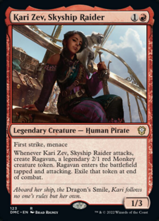 Kari Zev, Skyship Raider [Dominaria United Commander] | Card Merchant Takapuna